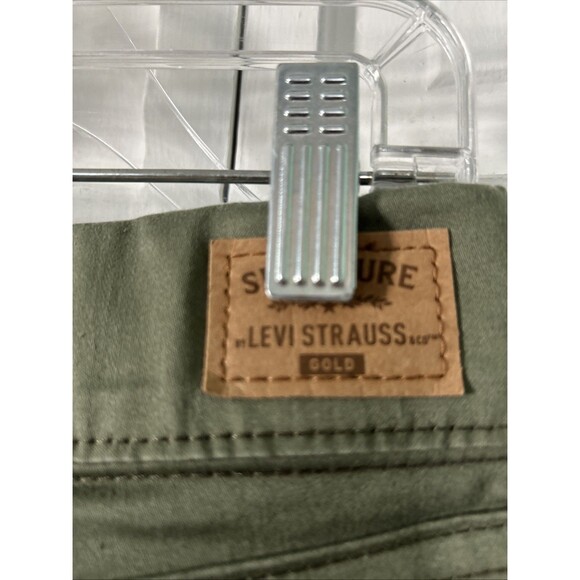 Levi's 94455-0019 Women's Totally Shaping Skinny Jeans - Olive Green Size 10s - Picture 5 of 8